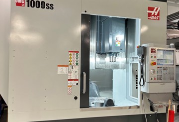 Den tiende HAAS-maskine gør, at Induflex kan håndtere større emner.