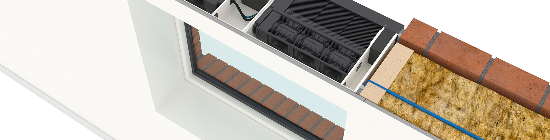 Ventilation solution from InVentilate with a custom-designed cover from Induflex