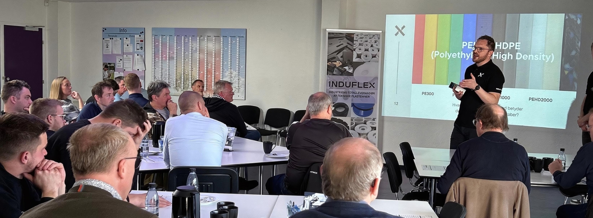 PEHD er et meget anvendt materiale i industrien. 