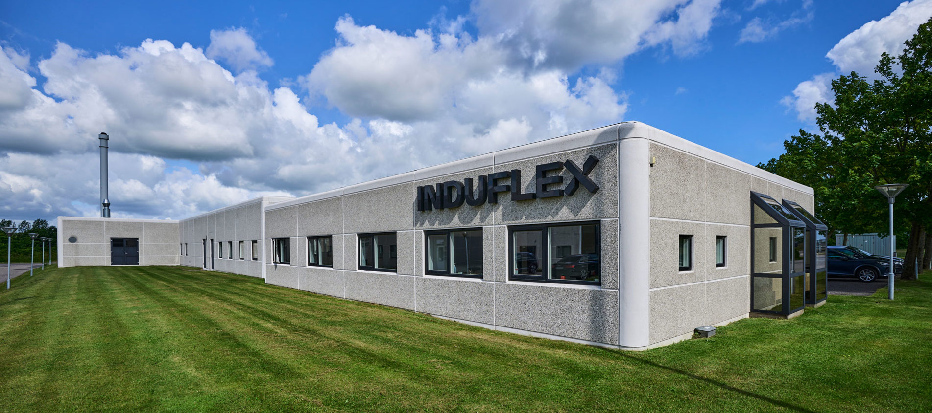 Induflex' bygning på Hagensvej i Støvring.