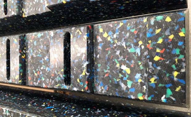 Fortandinger lavet af genanvendt plast