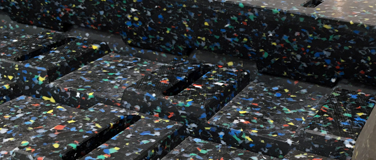 Milled toothed wheels in plastic