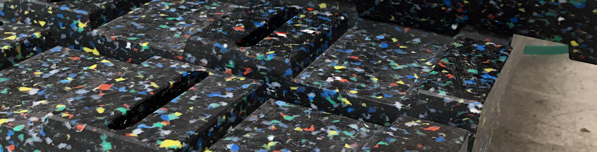 Milled toothed wheels in plastic