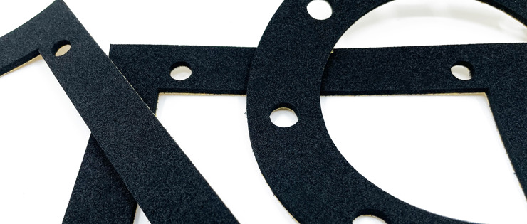 Gaskets in different shapes and sizes